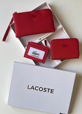 Lacoste 3 Wallets Package